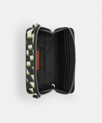 チャーター スリム クロスボディ・ジオ チェック プリント | COACH